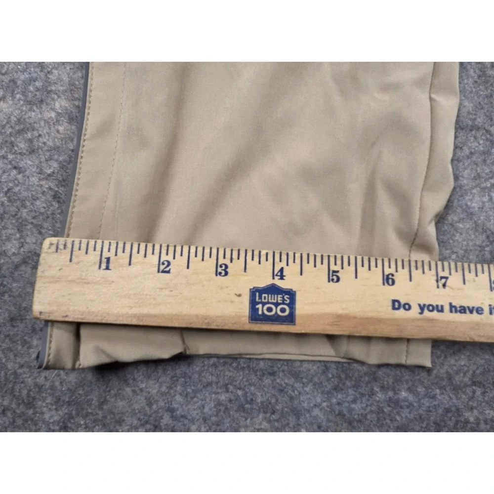 New Balance Mens Mesh Lined Track Pants Tan Khaki Athletic Training Small NWT